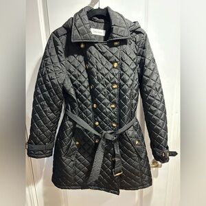 Calvin Klein Black and Gold Button